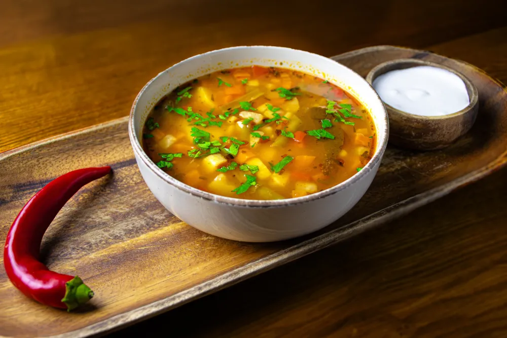 Vegetable soup - Butoiul de Aur